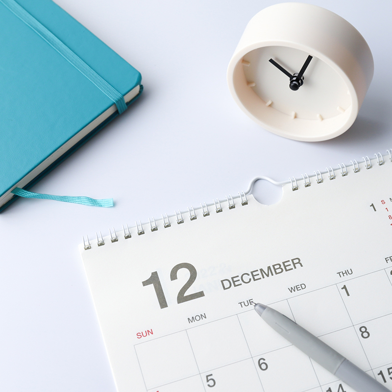 年末年始休暇のお知らせ